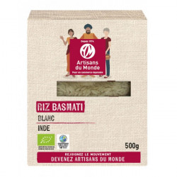 Riz Basmati blanc 500 gr bio