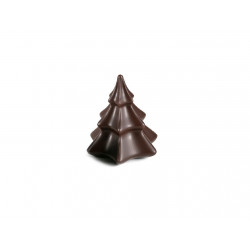 Petit sapin chocolat noir