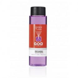 Recharge de parfum Jasmin Ylang - Goa 250ml + 1 pack rotin