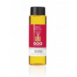 Recharge de parfum Miel Vanille - Goa 250ml + 1 pack rotin