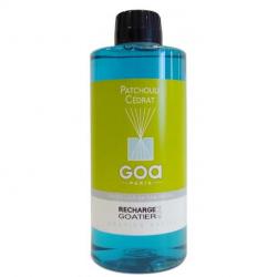 Recharge de parfum Patchouli Cédrat - Goa 500ml