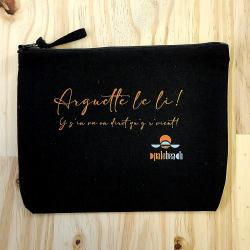 pochette noire Arguette