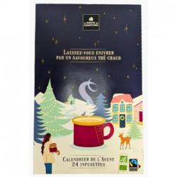 Calendrier de l'Avent | 24 infusettes gourmandes de Thés & Infusions Bio