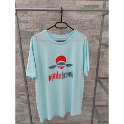 Tshirt turquoise Opale beach