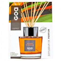 Gousse de Vanille - Diffuseur de Parfum à tiges de rotin Goa - Goatier Esprit 200ml