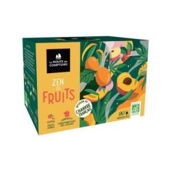 Infusion Fruits jaunes & Chanvre | Zen de Fruits - 20 infusettes Bio