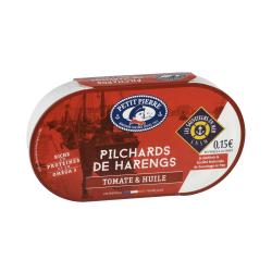 Pilchards de Harengs Tomate et Huile MSC (190g)