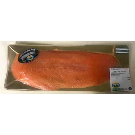 Saumon d'Écosse fumé 1,2 kg poids fixe