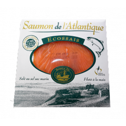 Saumon d'Ecosse fumé 150g (3-4 tranches)