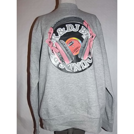 Pull gris Casque